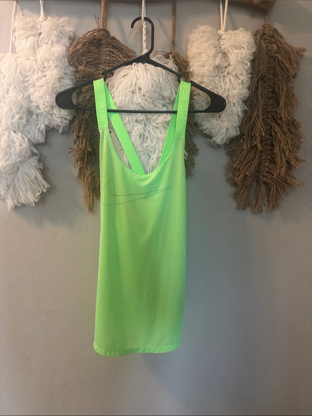 Nike Women’s Neon Lime Green Performance Tank